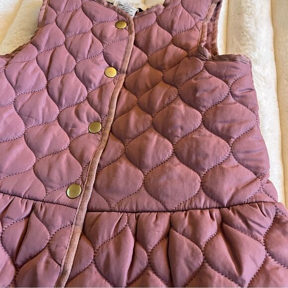 Button down toddler girl vest - Picture 4 of 9